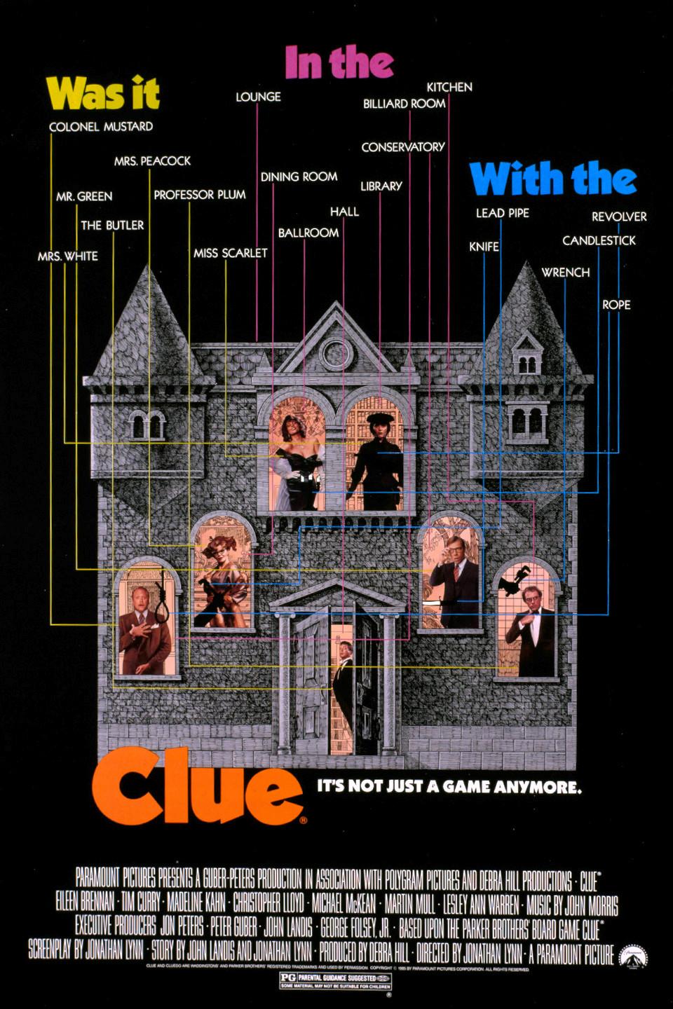 clue movie review for parents