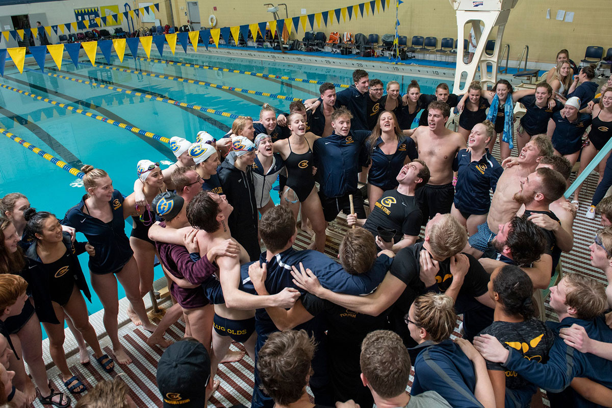 Swim and dive team size up their closest rivals at the Rochester Invite