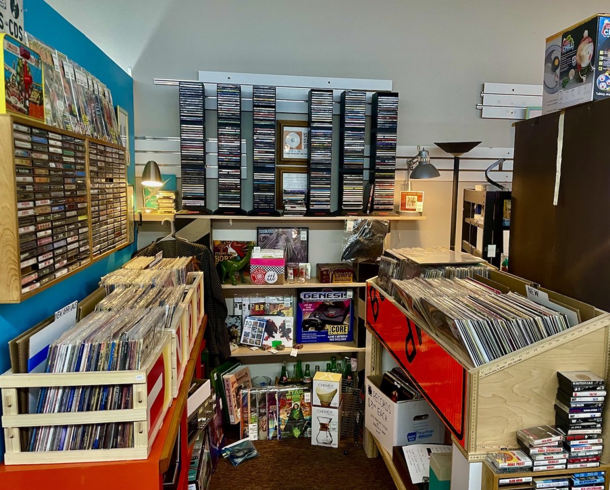 The Attic offers a wide array of vinyl and CDs.