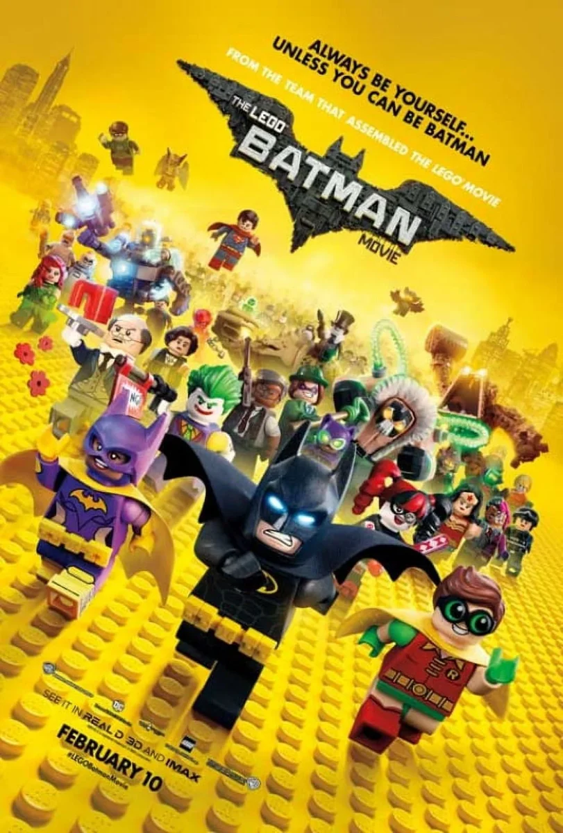 The LEGO Batman Movie Poster, released by Warner Entertainment Group