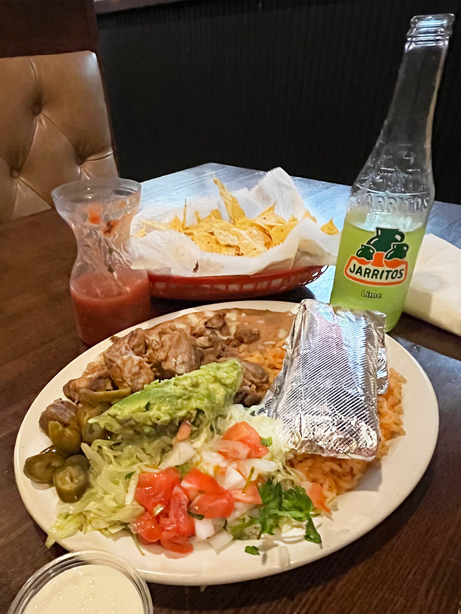 El Patio’s carnitas are a standout dish.