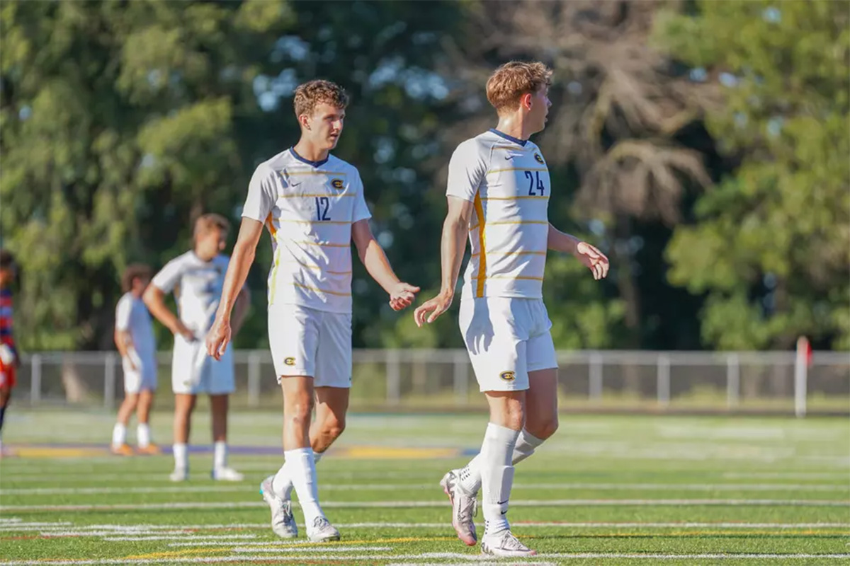 Kowalski and the men's soccer team have four more campus scheduled for the season. Only one game is scheduled to be home on Oct. 26 at Simpson Field. (Photo by Zach Jacobson from UWEC Photography used with permission)