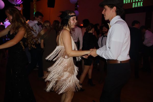 It was not just community members on the dance floor, as several students danced the Charleston and Swing late into the evening. 
