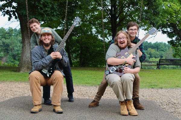 “My love of music and interest in music production led me to jamming with my friends,” Doyle said. “Hanging out and playing music made me want to make our band into a real thing.” (Photo by Brandon Wiley)