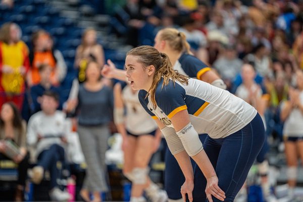  “The biggest thing that college volleyball has taught me here is my mental game,” Stanwood said. “I’ve learned how to become a positive, calm leader and do what I need to for my team.”